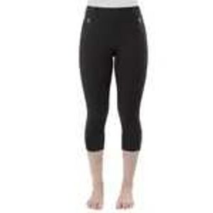 Irideon‎ Black Riding Issential Capriole Capri Tights Equestrian Riding Pants XL